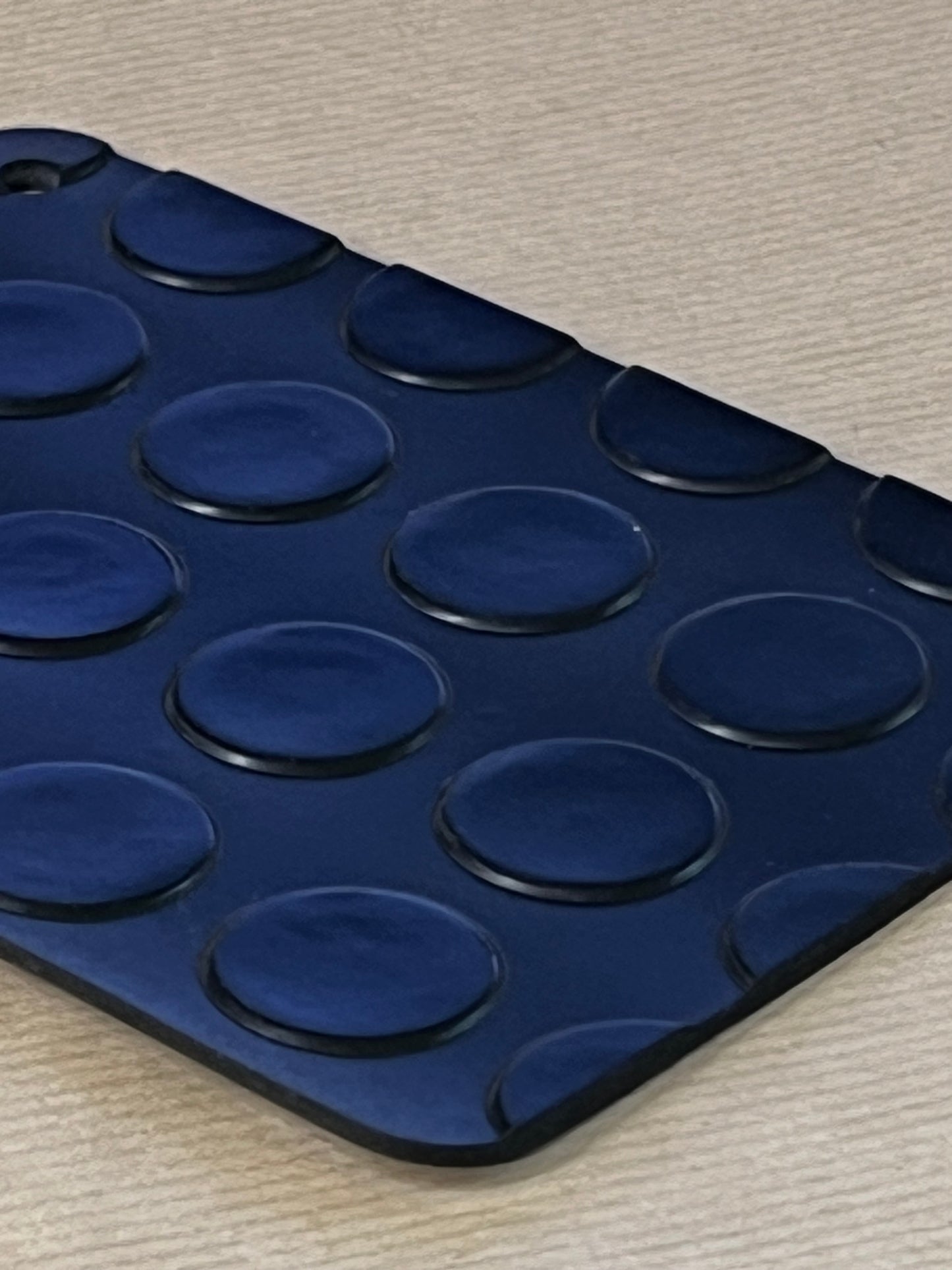 Grade N13 – Circular Stud Rubber Matting, 3mm thick, 1220mm wide roll