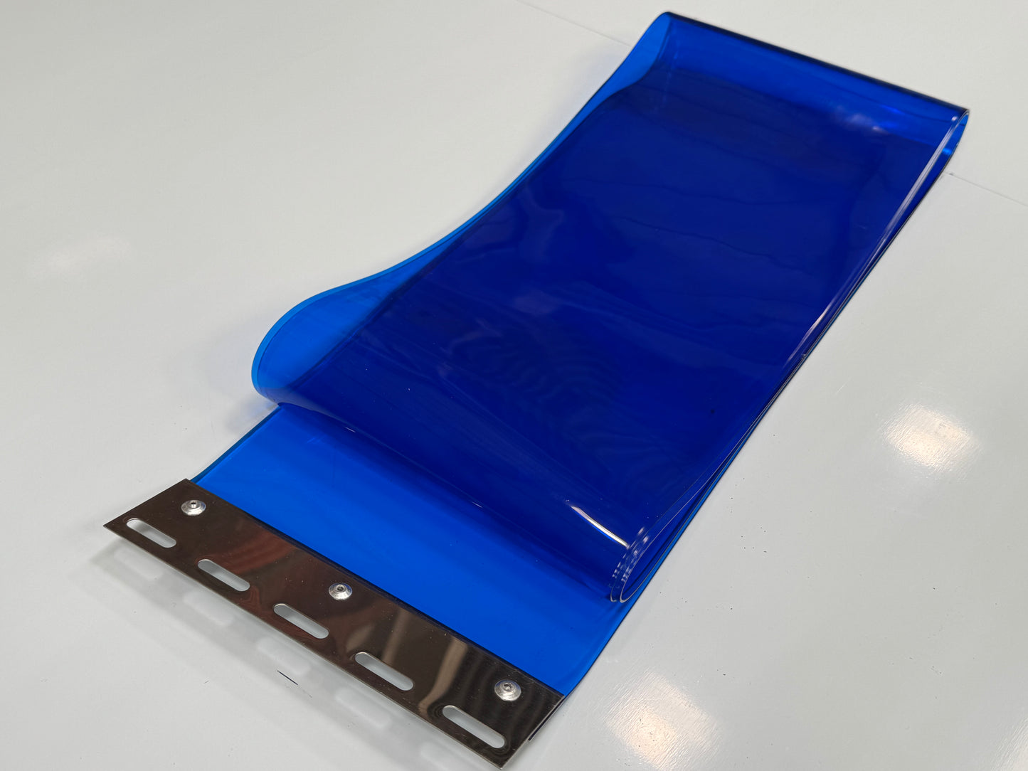 Translucent Blue PVC Strip Curtain