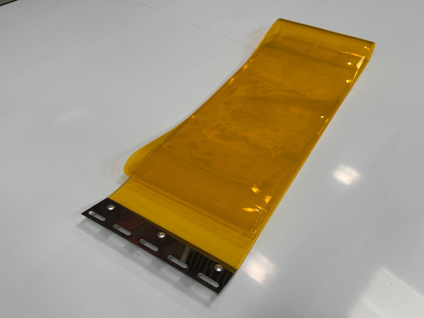 Translucent yellow anti insect pvc strip curtain