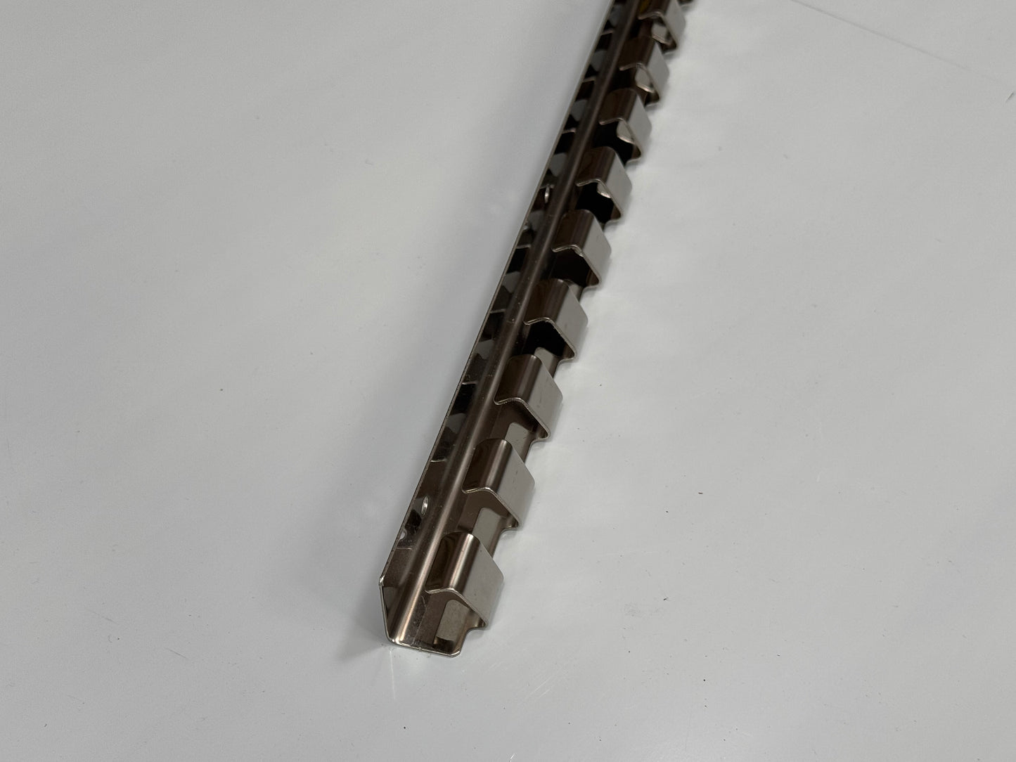 Pvc strip curtain hook suspension system