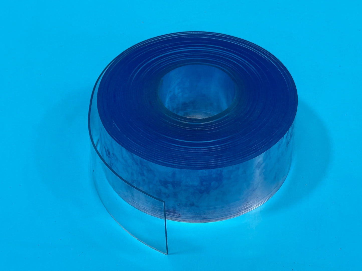 Clear PVC strip – 10 metre roll for protective screening and sealing

