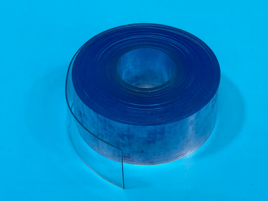 Clear PVC strip – 10 metre roll for protective screening and sealing

